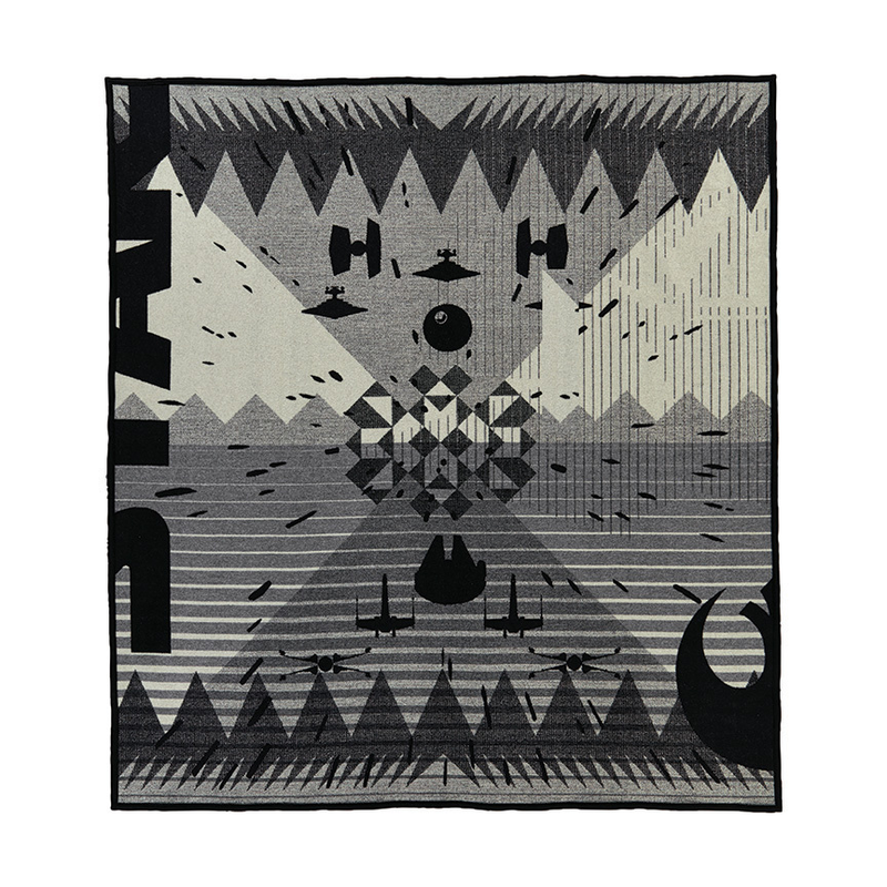 Illustration for article titled You Can Snuggle With a Sith Lord Thanks to Star Wars Pendleton Blankets